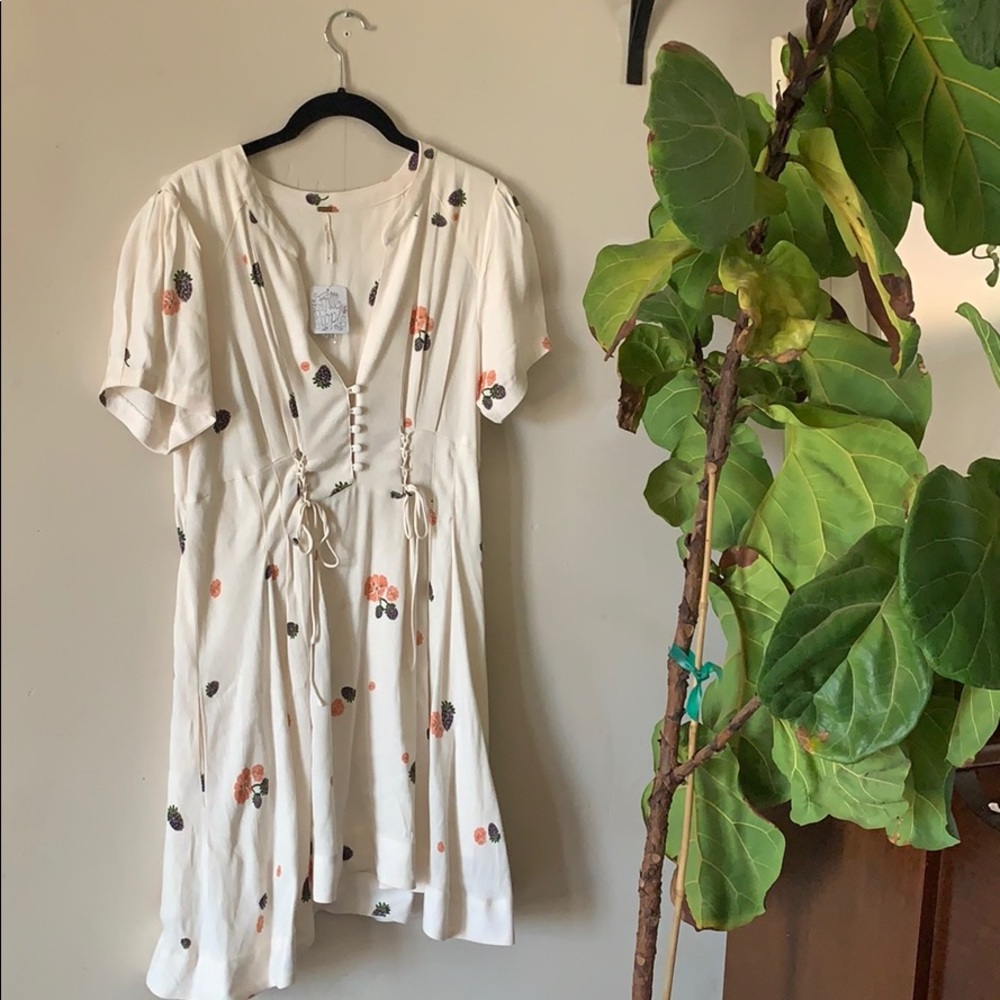 Free people floral print dress
